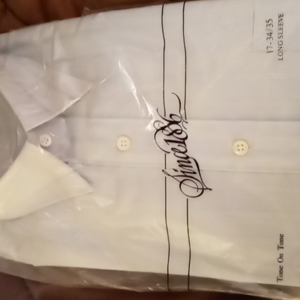 Vintage Sears and Ro buck dress shirt sz 17